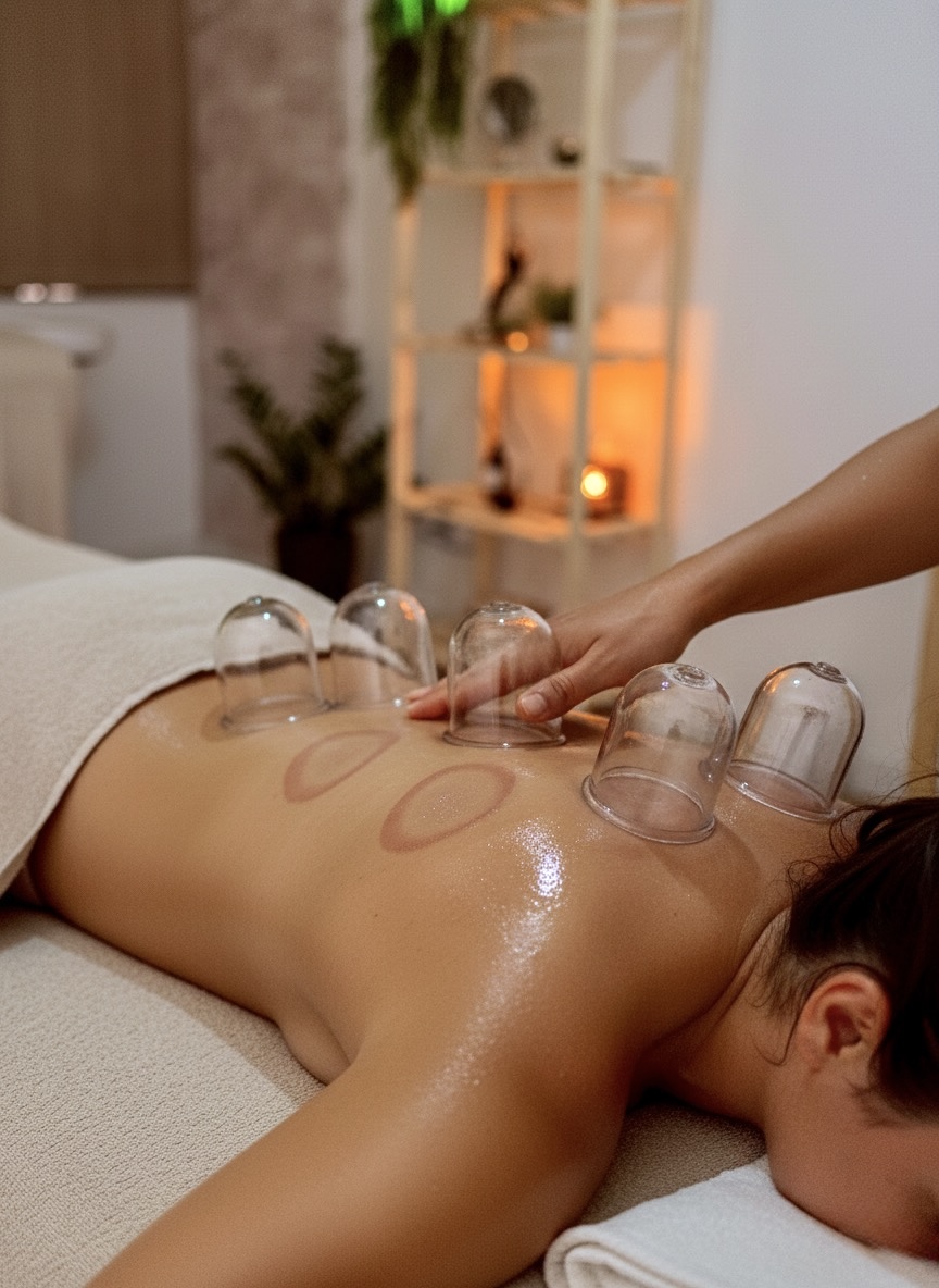 Massagem Relaxante com Ventosas Aiporã